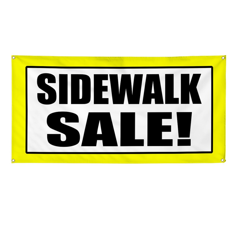 Vinyl Banner Multiple Sizes Sidewalk Sale! Promotion Business Business Outdoor