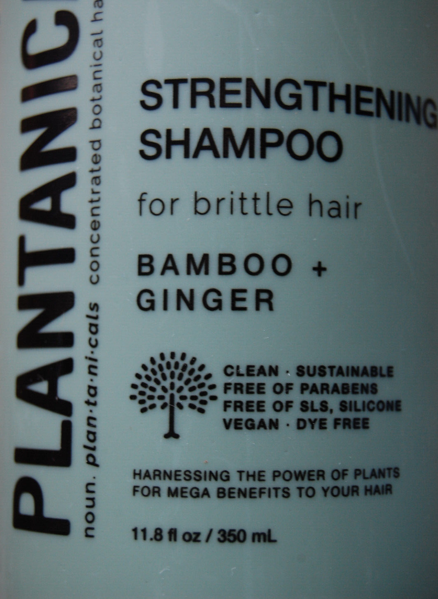 Plantanicals Strengthening Shampoo Bamboo + Ginger 11.8 fl oz, Set
