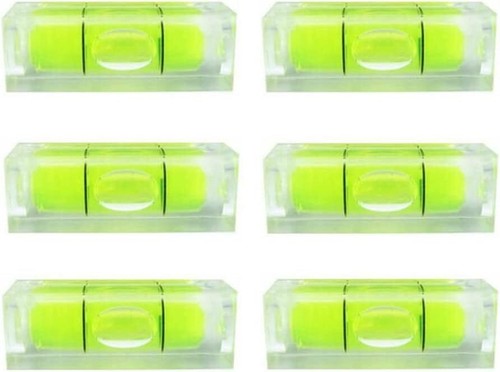 6Pcs Small Bubble Level Mini Square Bubble Spirit Levels Leveling Tools New - 第 1/6 張圖片