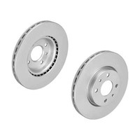 F.Becker Bremsscheiben BelüFtet Vorne Rechts Links FüR Fiat Panda / Classic