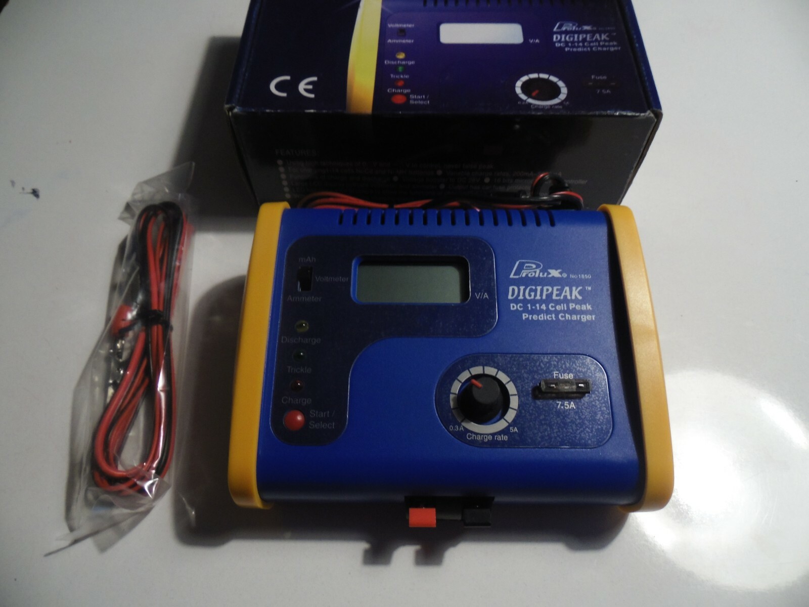 Chargeur Prolux 1850 DC pour éviter la surchauffe des batteries NiMH de 1 à 14 cells