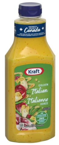 Kraft Golden Italian Salad Dressing, 425ml | eBay