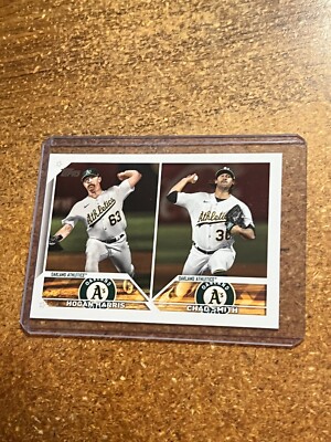 2023 Topps Update Baseball Rookie Combos # US49 Hogan Harris Chad Smith RC