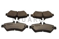Quaro QP7759C Bremsbelagsatz, Scheibenbremse Hinterachse FÜR Freightliner Merce