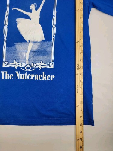 VTG 90s LOT - NUTCRACKER MOBILE AL BALLET T Shirt USA Double Side Winthrop S/M - Picture 18 of 22