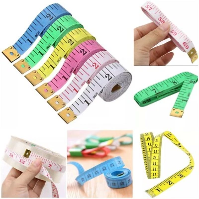 Measuring Tape Body Sewing Craft Height Tailoring Measure Inch & Cm Dual Sided