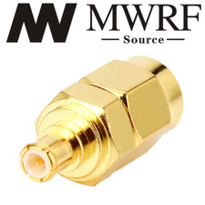 MCX Male to SMA Male Adapter Connector; US Stock