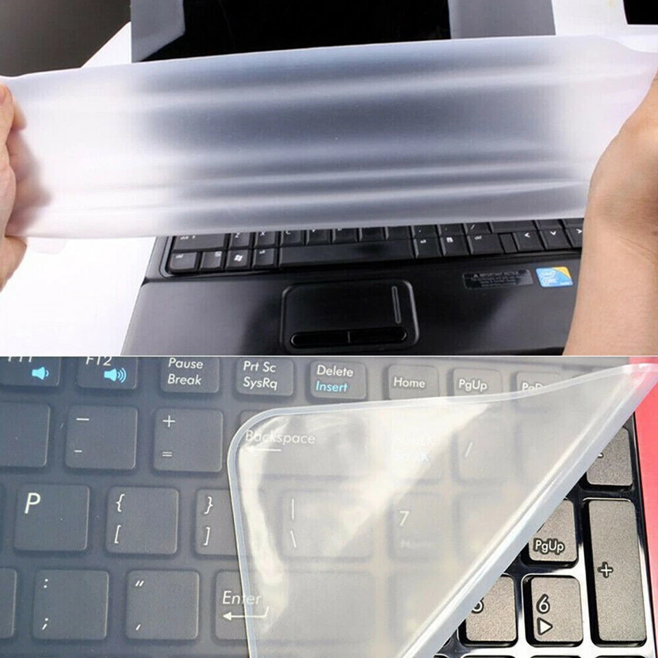 Keyboard Cover Silicone Protector Film laptop 15"-17" dust and waterproof - Image 3 of 4