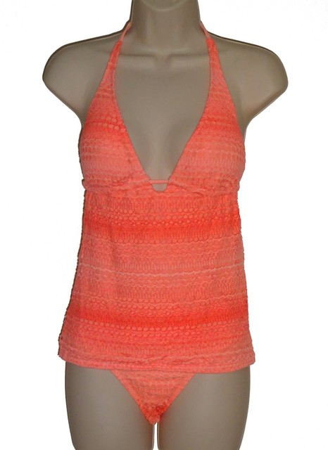 orange swim top