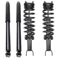 4 pcs For Dodge Ram 1500 4wd 2006-2008 Front Struts w/ Spring & Rear Shocks Kit