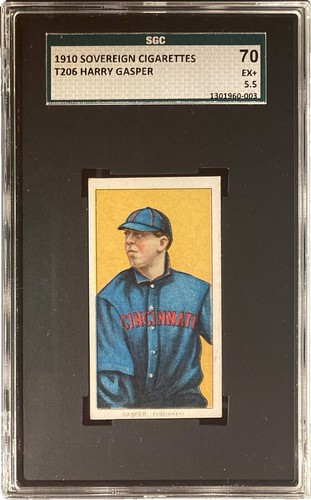 1909-1911 T206 White Borders George Hunter Brooklyn Superbas - SGC