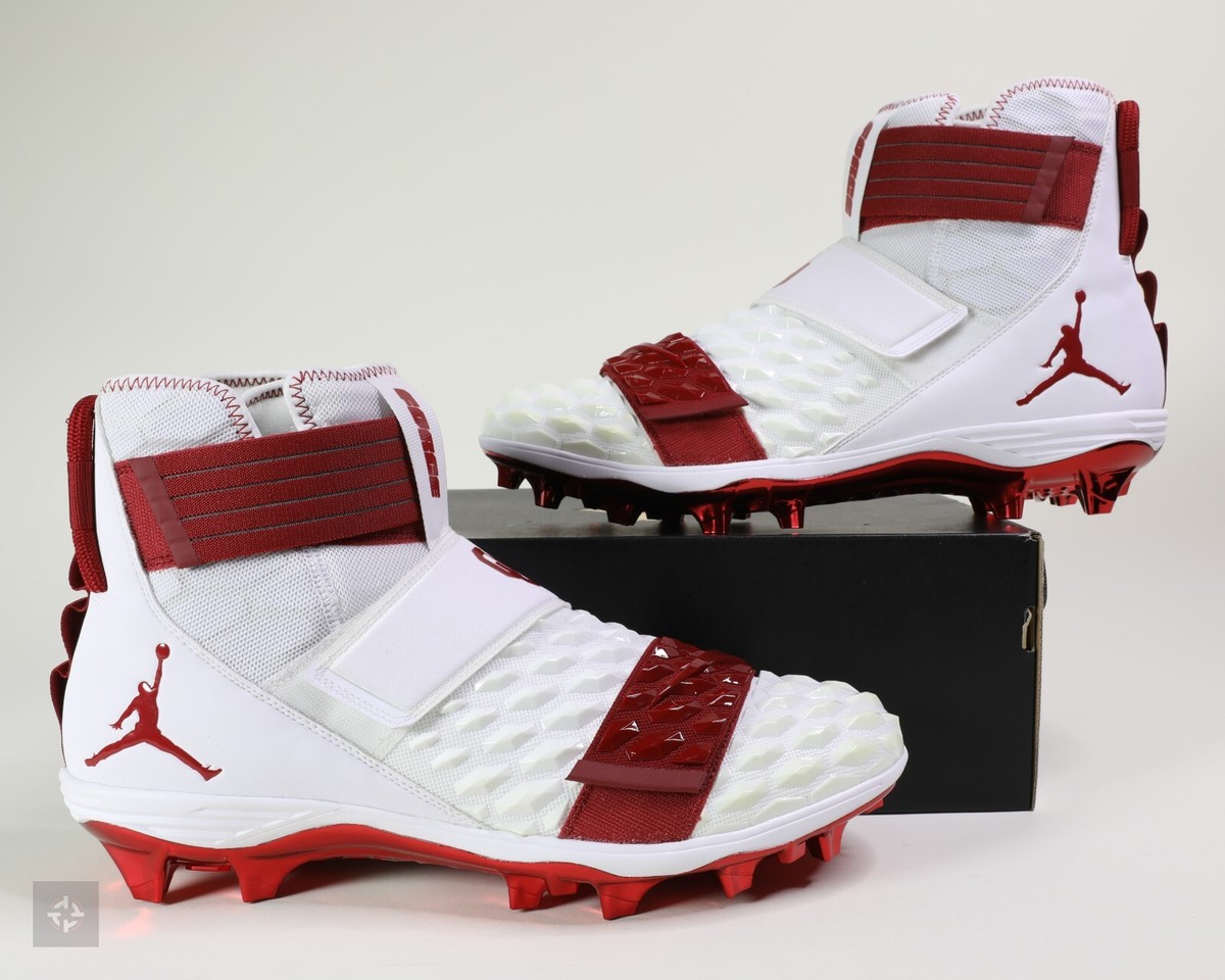 Nike Jordan Force Savage Elite 2 Oklahoma Sooners OU PE Football