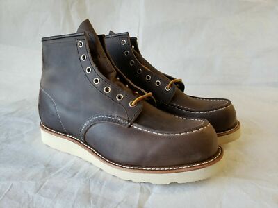 靴 RED WING 9070 PLAIN TOE US 8 1/2D26.5cm Red Wing Boots 9070 PLAIN TOE US 6 D Leather Black NIB | eBay