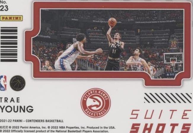 Trae Young Contenders Optic RC 鑑定済み Trae Young Contenders Optic RC 鑑定済み Trae Young