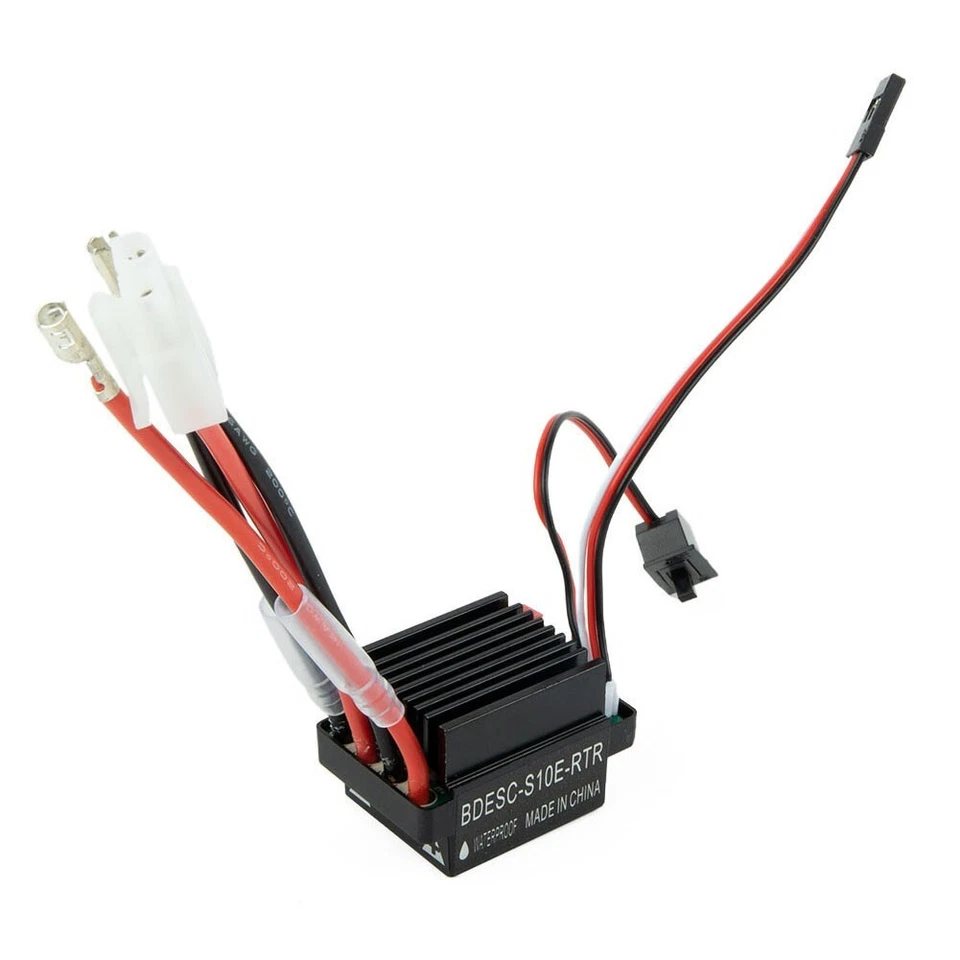 320A Brushed ESC Electronic Speed Controller Waterproof For RC Car Boat Motor UK - Image 3 of 4