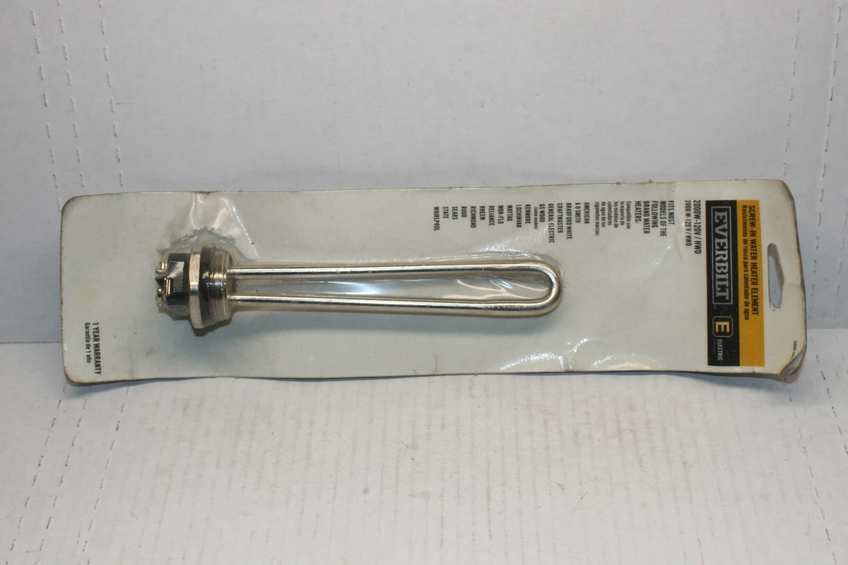 EVERBILT 2000W-120V / HWD SCREW-IN WATER HEATER ELEMENT 14717150088 | eBay