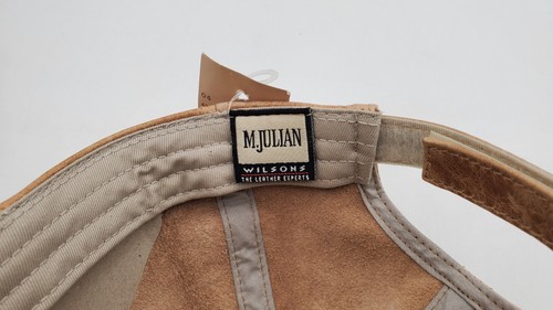 Wilsons Leather M. Julian Hat Cap Adjustable Baseball Cap Strap New With Tag - Picture 9 of 9