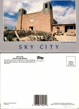 Acoma NM Sky City Postcard Unused (45159)