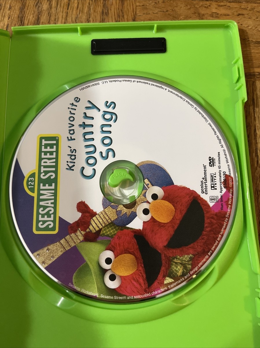 Sesame Street Kids Favorite Country Songs DVD 891264001304| eBay