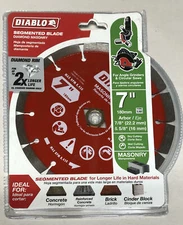 Diablo DMADS0700 7 in. Diamond Segmented Cut-Off Discs for Masonry