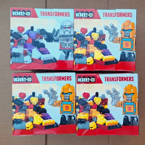 Kre-O Transformers MISB Megatron & Bumblebee Brick Box Lot Store Shelf Display - Picture 2 of 6