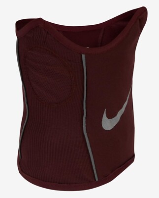 Nike Unisex DRY Snood WW Neck Warmer Burgundy Face Mask Fashion Scarf DC9165-652