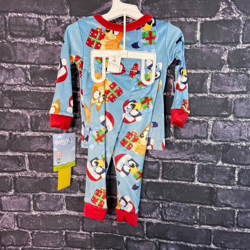Conjunto de 2 piezas Top y Pantalón Bluey 2T Bingo Pijama PJ Regalos - Imagen 7 de 9