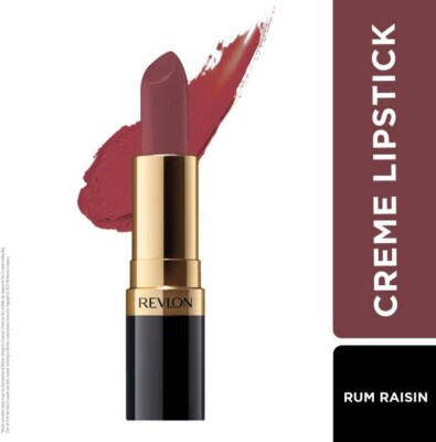 Revlon Super Lustrous |Creme Lipstick| 80% Conditioning (Rum Raisin, 4.2 g)