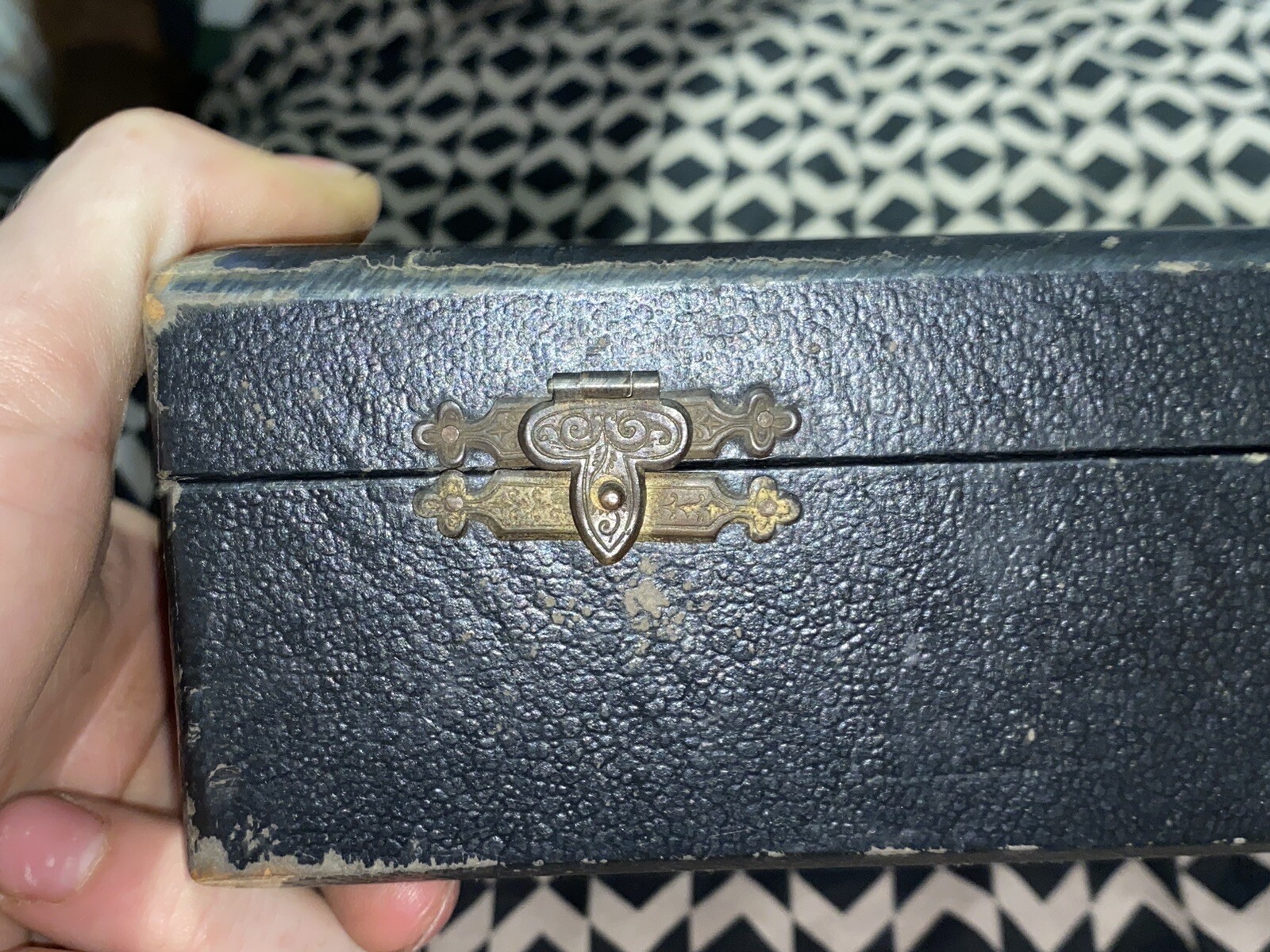 Vintage Leather Canteen Of Mixed Vintage Cutlery eBay