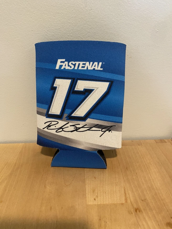 Enfriador de latas Ricky Stakehouse JR #17 Fastenal Koozie nuevo Foto 2 de 4
