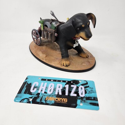 Far Cry 6 Fangs For Hire Collectors Edition Chorizo Statue With Plate