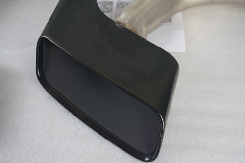 Cubiertas de tubo de escape originales Audi Q7 4M negro cromado Black Par 4M0071771B - Imagen 6 de 10
