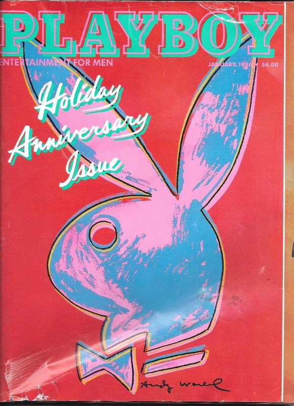 Playboy Magazine January 1986 Sherry Arnett COMPLETE Centerfold ANDY WARHOL