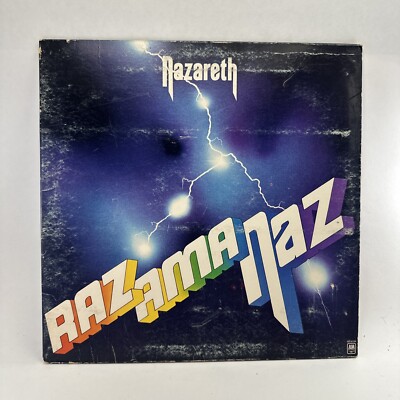 Nazareth - Razamanaz (1973 Vinyl Record - A&M Records SP-4396) Gatefold Sleeve