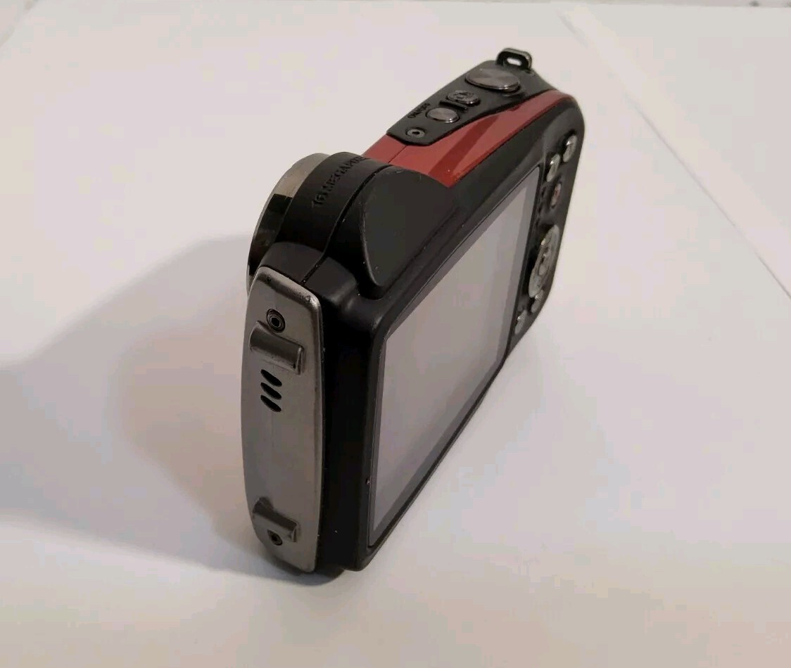 Fujifilm FinePix XP Series XP60 16.4MP Digital Camera Red