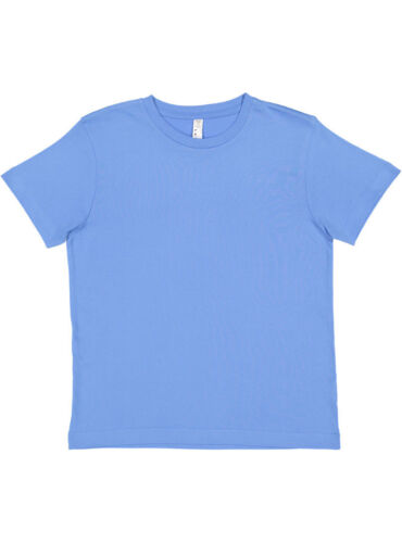 LAT 6101 Youth Short Sleeve Cotton Crew Neck Fine Super Soft Jersey T-Shirt - Picture 16 of 51