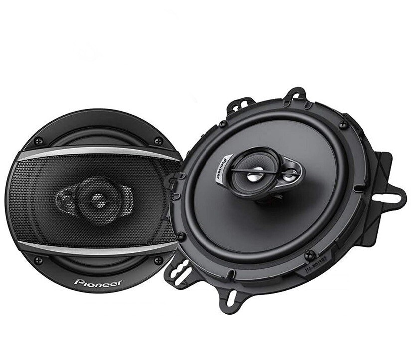 Pioneer TSA1676R inch 3-Way Coaxial Car Speakers Black for