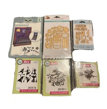 Fall Halloween NEW Themed Assorted Die Cuts: Autumn Scenes, Witches, Fall Nature