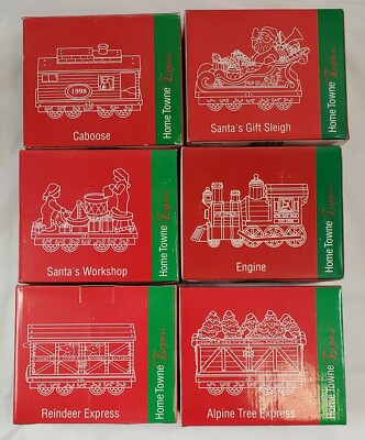 1998 Home Towne Express Train Edition Week 37 41 42 43 46 & 47 Lot of 6