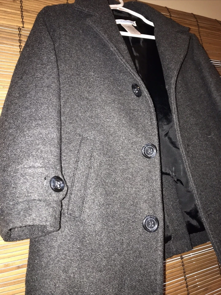 Janie и Jack мальчиков серый 2t Тренч на пуговицах - Изображение 2 из 4