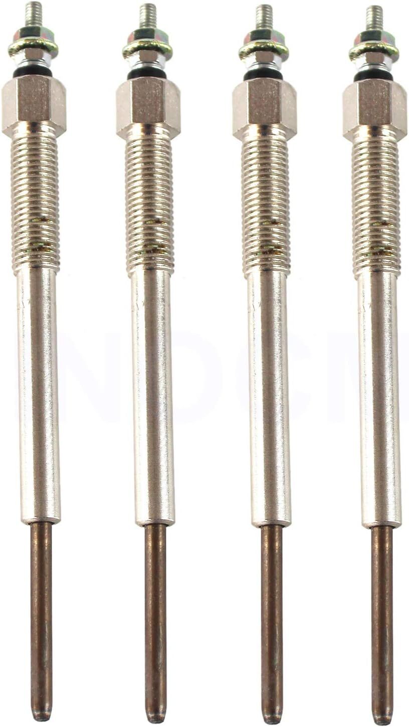 ​4PCS 24V 4HK1 Glow Plug 8976000960 for Chevrolet Isuzu NPR NQR NRR GMC 5.2L USA