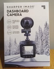 Sharper Image Dashboard Camera with Wide Angle Lens - Black