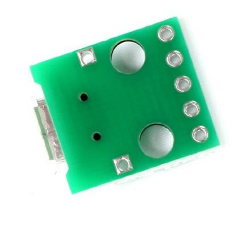 50 pcs Type B MICRO USB to 2.54mm pcb converter pinboard - Picture 5 of 5