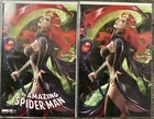 AMAZING SPIDER-MAN #15 (R1C0 DARK WEB EXCLUSIVE TRADE/VIRGIN VARIANT SET)(2022)