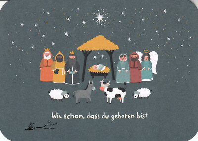 Postcard: How Glad You Were Born / Christmas / Christ Child