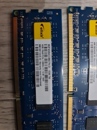 Elixir M2f4g64cc88d7n DDR3 RAM - Picture 2 of 3