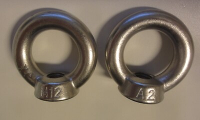 Ringmutter Öse M12 Edelstahl A2