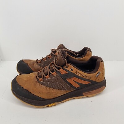 B35 Merrell Men\'s Zion Toffee Trail Running Shoes N2158 Size 10.5 M Male Merrell Merrell MLJ005035, Moab Flight CF, Men main image 3