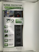 CCI SURGE PROTECTOR -750 JOULES-6 OUTLETS 3 FT CORD. NEW IN BOX