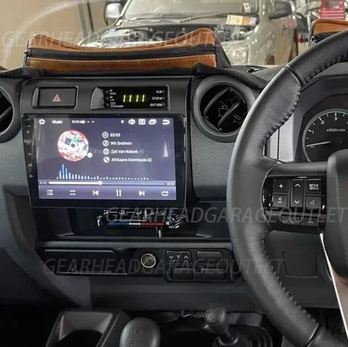 9'' CARPLAY ANDROID AUTO FOR TOYOTA LAND CRUISER 70 76 79 SERIES HEAD UNIT - Picture 5 of 23